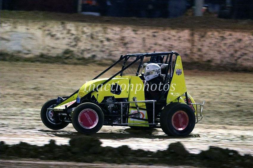 Compact Speedcars are a great family fun at the Speedway